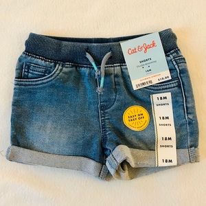 NWT Baby Girls Denim Shorts